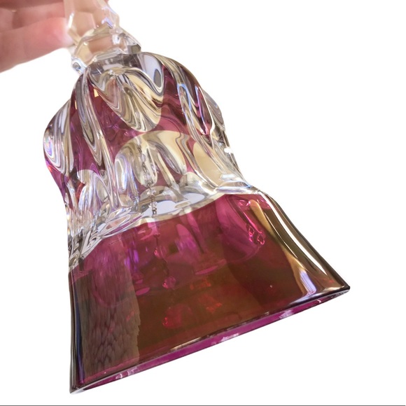 Vintage Dinner Bell Cranberry Ruby Red Hostess Gift Ideas Gift For Mom Holidays - Picture 4 of 7